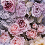 Lunch Napkin - Winter Roses