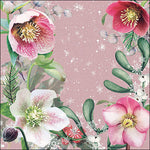 Serviette de table - Helleborus Orientalis Rose