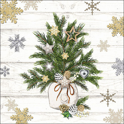 Lunch Napkin - Decorated Branches