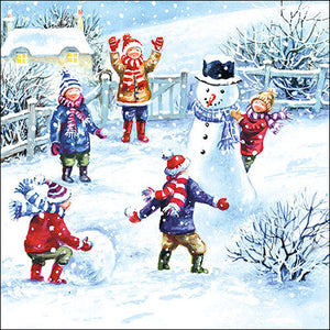 Lunch Napkin - Snowfun