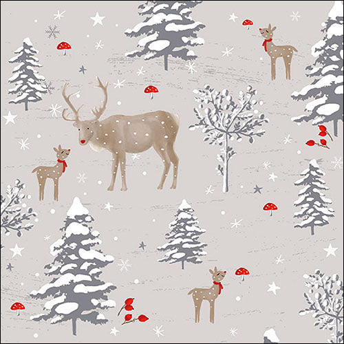 Lunch Napkin - Snow Forest