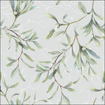 Lunch Napkin - Mistletoe All Over GREY