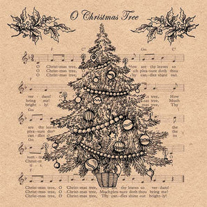 
                
                    Load image into Gallery viewer, Lunch Napkin - O Christmas Tree Nature (RECYCLED)
                
            