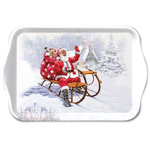 
                
                    Load image into Gallery viewer, TRAY - Santa On Sledge (13 x 21cm)
                
            