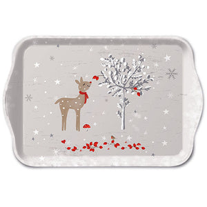 TRAY - Sniffing Deer (13 x 21cm)