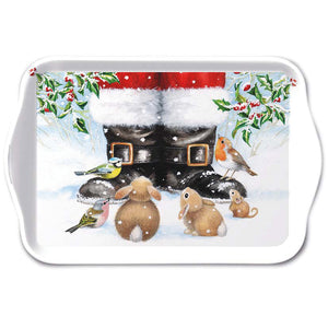 
                
                    Load image into Gallery viewer, TRAY - Looking Up To Santa (13 x 21cm)
                
            