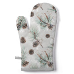 Oven Mitt - Pine Cone All Over