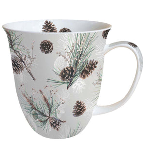 MUG (Fine Bone China) - Pomme de Pin All Over (400 mL)