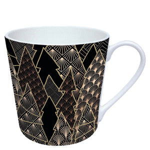 MUG (Fine Bone China) - Arbres de Luxe NOIR (300 mL)