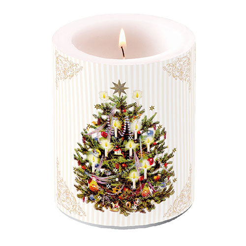 
                
                    Load image into Gallery viewer, Candle LARGE - X-Mas Tree CREAM
                
            