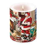 Candle LARGE - Santa Interior