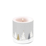 Candle SMALL - Midnight Trees GREY