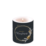 Candle SMALL - Wishing Ring BLACK
