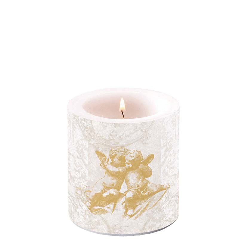 Candle SMALL - Classic Angels GOLD
