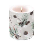 Candle MEDIUM - Pine Cone All Over