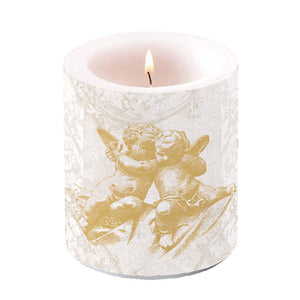 Bougie MEDIUM - Anges Classiques OR