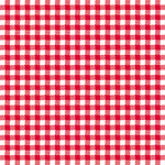 Lunch Napkin - Vichy RED