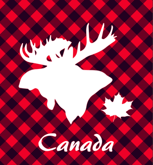 Lunch Napkin - Canada Moose