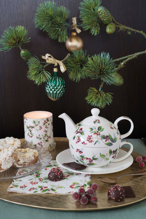 Cocktail Napkin - Winter Foliage