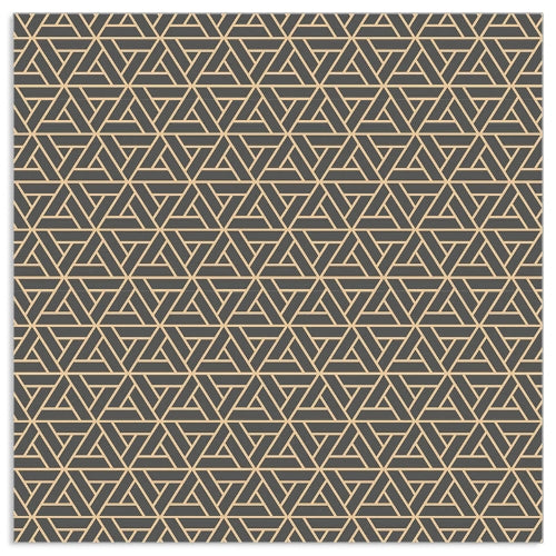 
                
                    Load image into Gallery viewer, Lunch Napkin - Geo Pattern SLATE GREY-GOLD
                
            