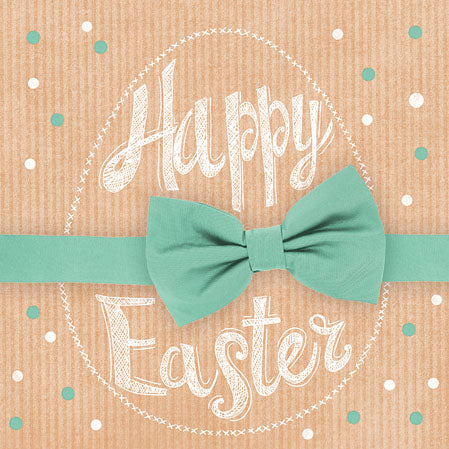 
                
                    Load image into Gallery viewer, Cocktail Napkin - Happy Easter GREEN
                
            