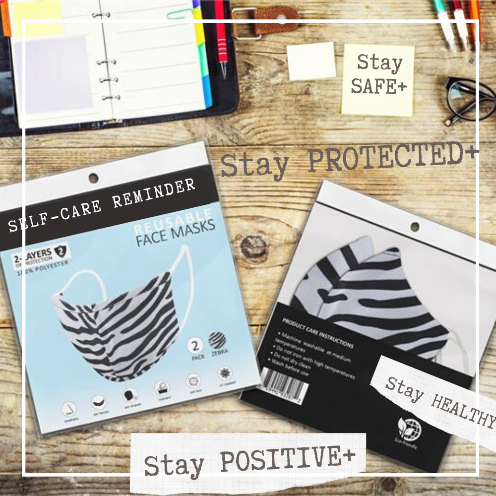 Face Mask - Hibiscus Flower (Adult) - 2 PACK