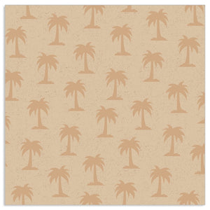 Lunch Napkin - Gold Palm Trees (ORGANICS)