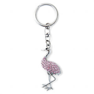 Key Chain - Sparkling Flamingo