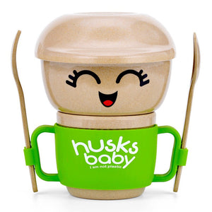 Collection de cosses de riz - Husk Baby Mini Creative Collection VERT (6 PC)