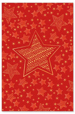 Greeting Card (Christmas) - Stars All Over