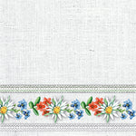 Serviette de table - Fleurs bavaroises STONE