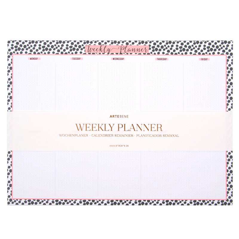 Weekly Planner - BLACK Prints