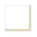 Lunch Napkin - Lea WHITE/GOLD