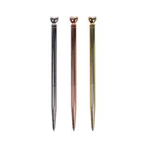 Writing Instrument - Luxury Pen with HEART Accent (ROSE GOLD)