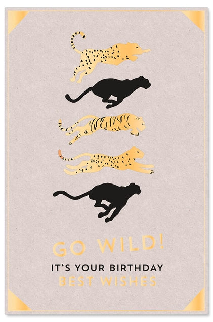 Greeting Card (Birthday) - Go Wild