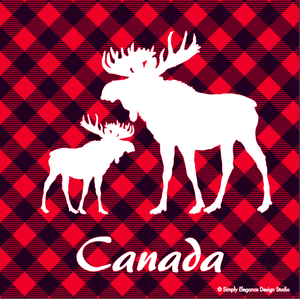 Lunch Napkin - Canada Moose