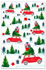 Greeting Card (Christmas) - 3D Christmas Car (Lenticular)