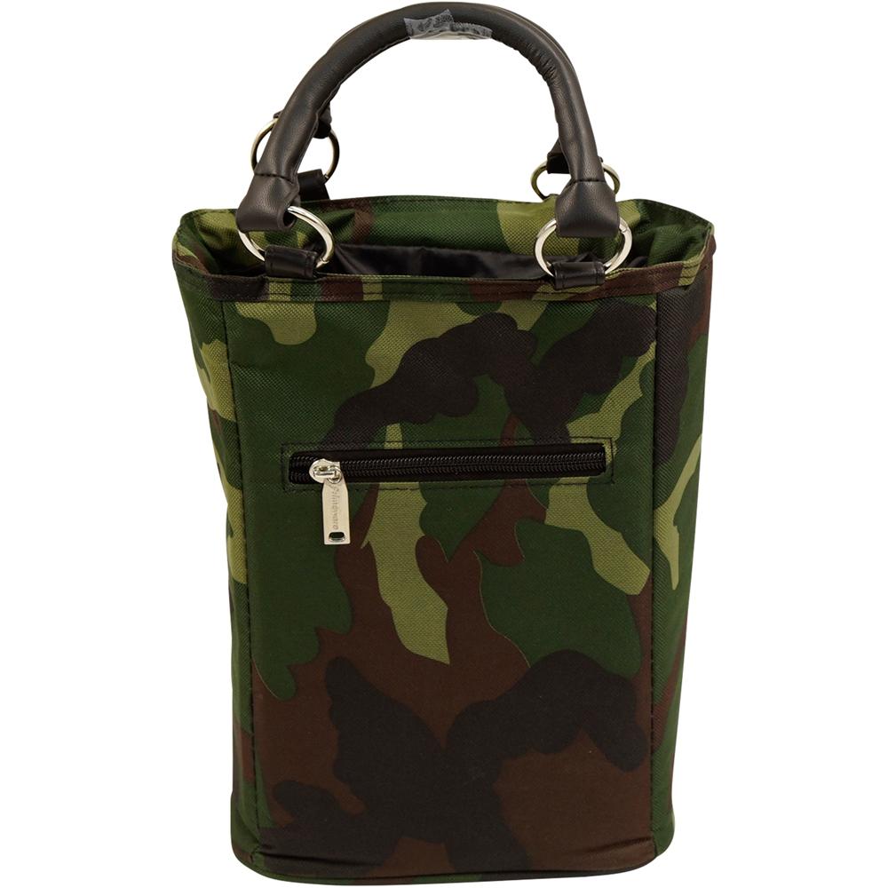 BEER BAG - 6 Bottle Insulated Tote Carrier - CAMOUFLAGE