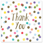 MINI Greeting Card (All Occasions) - Thank you with Dots
