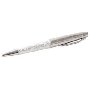 Writing Instrument - Luxury Pen SILVER with Crystal Accents