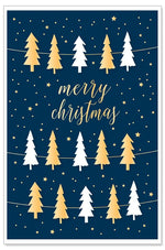 Greeting Card (Christmas) - Christmas Tree Garland