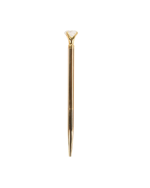 
                
                    Load image into Gallery viewer, Writing Instrument - Luxury Pen with CRYSTAL Accent (GOLD)
                
            