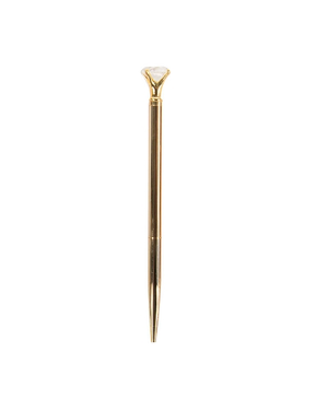 
                
                    Load image into Gallery viewer, Writing Instrument - Luxury Pen with CRYSTAL Accent (GOLD)
                
            
