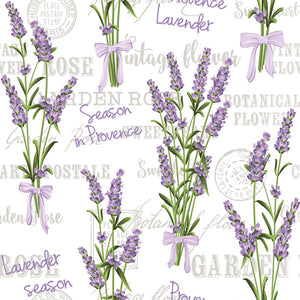 Lunch Napkin - Lavender Season in Provence