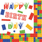 Lunch Napkin - Lego Birthday