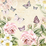 Lunch Napkin - Botanical CREAM