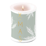 Candle LARGE - X-MAS GREEN