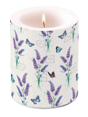 Candle LARGE - Lavender with Love CREAM