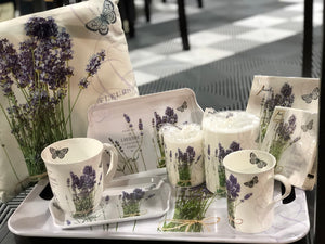 
                
                    Load image into Gallery viewer, Cocktail Napkin - Bunch Of Lavender
                
            