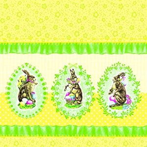 Cocktail Napkin - Nostalgic Easter YELLOW